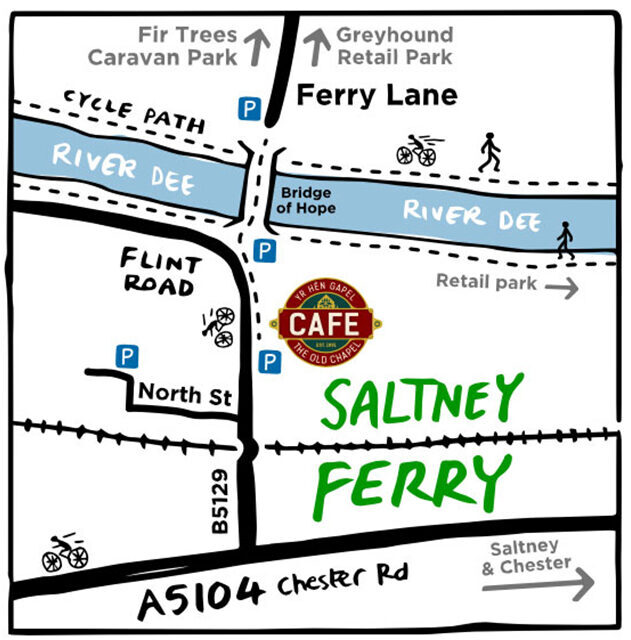 Old Chapel Cafe map