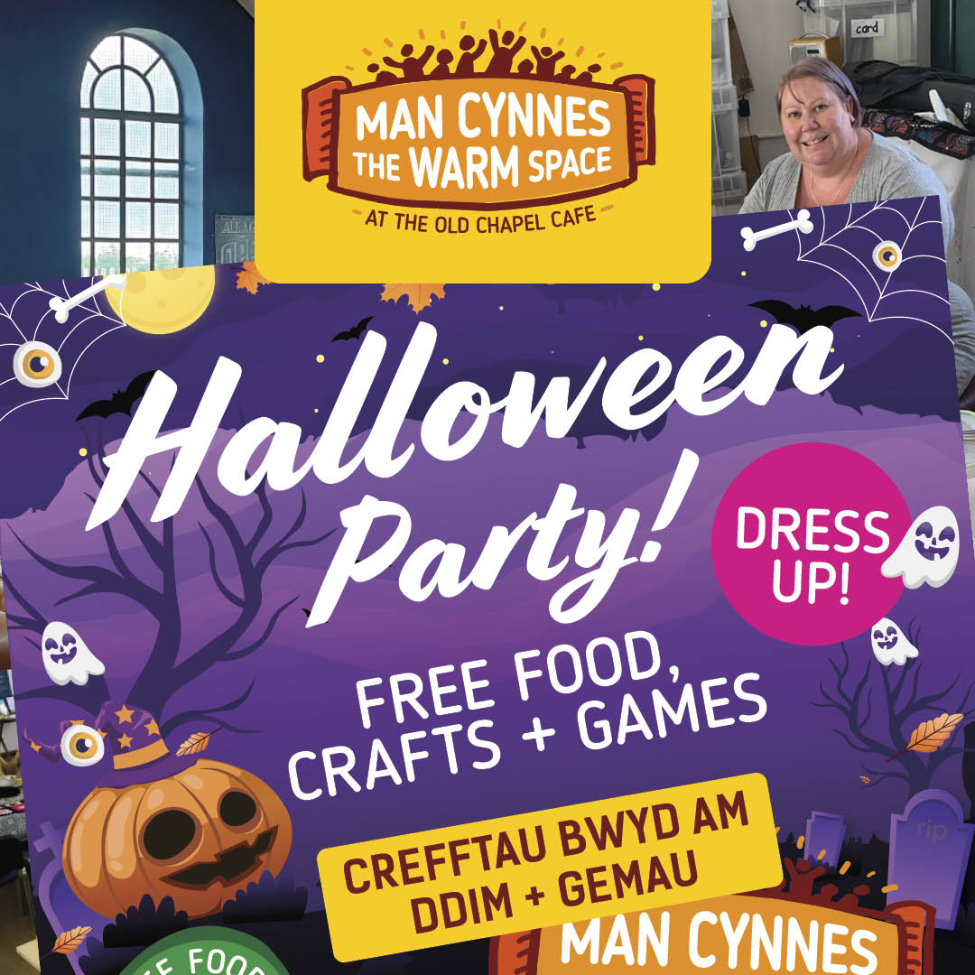 The Warm Space: Halloween Party: All Free - Old Chapel Cafe
